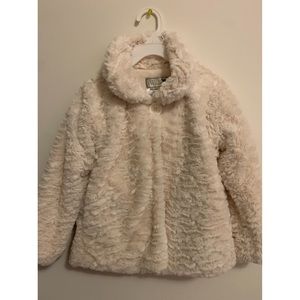 Toddler faux fur coat